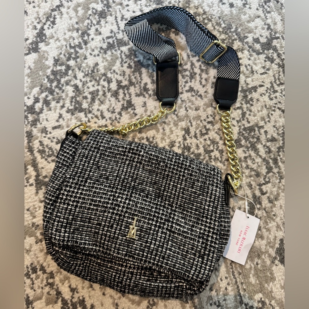 Isaac Mizrahi Quilted Crossbody Bag